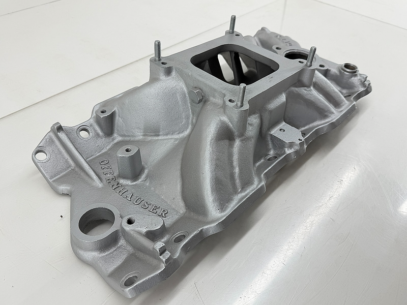 Vintage Offenhauser 6063 Port-O-Sonic SBC Intake Manifold 283 327 350 400 Offy