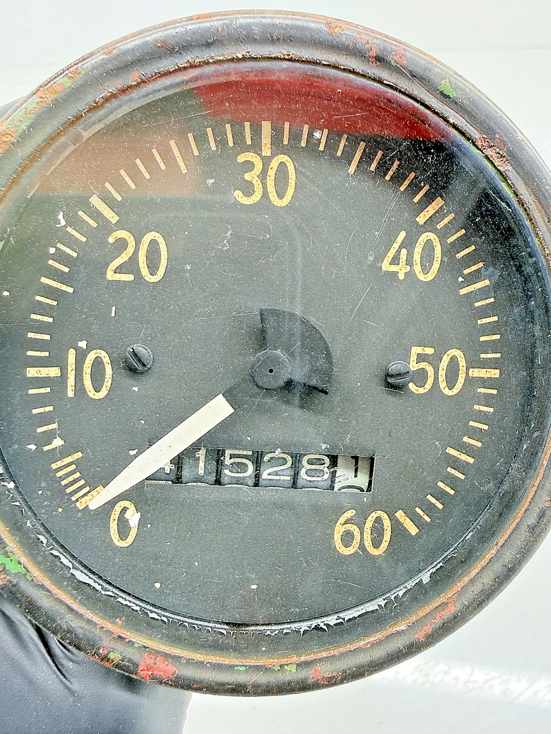 OEM 1946 - 64 Willys Jeep CJ2A CJ3A CJ3B GPW MB Speedo Speedometer 60MPH C33-33