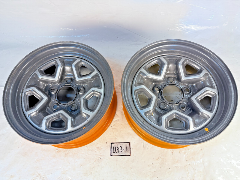 OEM 1982 - 1993 GM S10 4x2 Steel Rally Wheel 14x6 Styled 14077046 U38-1
