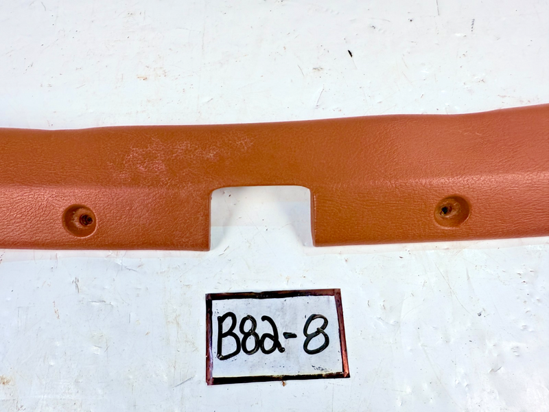 OEM 1969 - 1975 Corvette C3 Header Molding Brown Convertible Trim Panel B82-8