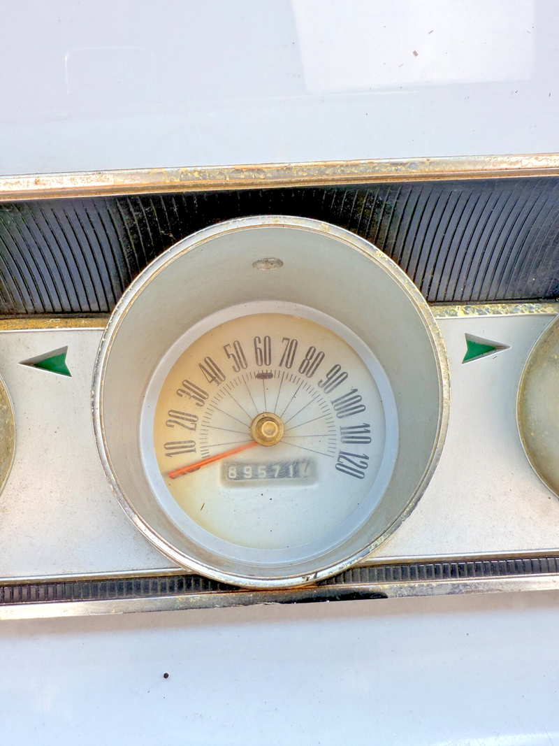 OEM 1964 Ford Fairlane 500 INSTRUMENT CLUSTER / Dash Panel / Gauges B69-24