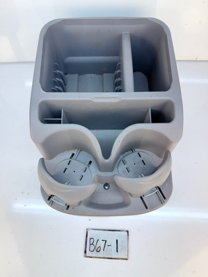 SpillMaster Center Console Storage Organizer Two Cup Holder VAN TRUCK B67-1