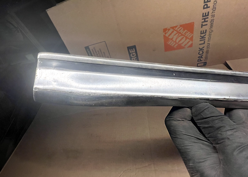 OEM 1963 FORD GALAXIE 500 & XL 2 DOOR LOWER DOOR MOLDING LEFT SIDE TRIM S1-22