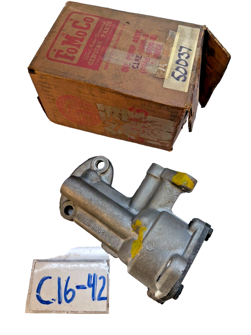 NOS ELGIN EM67 Melling M-67 C1AZ-6600-B Oil Pump 61-63 Ford Linc Mer 223 C16-42