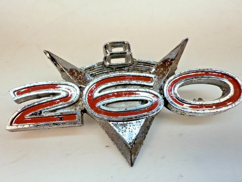 OEM 1962 - 1964 Ford Fairlane 260 V8 Fender Emblem C20B-160144-B E7-55