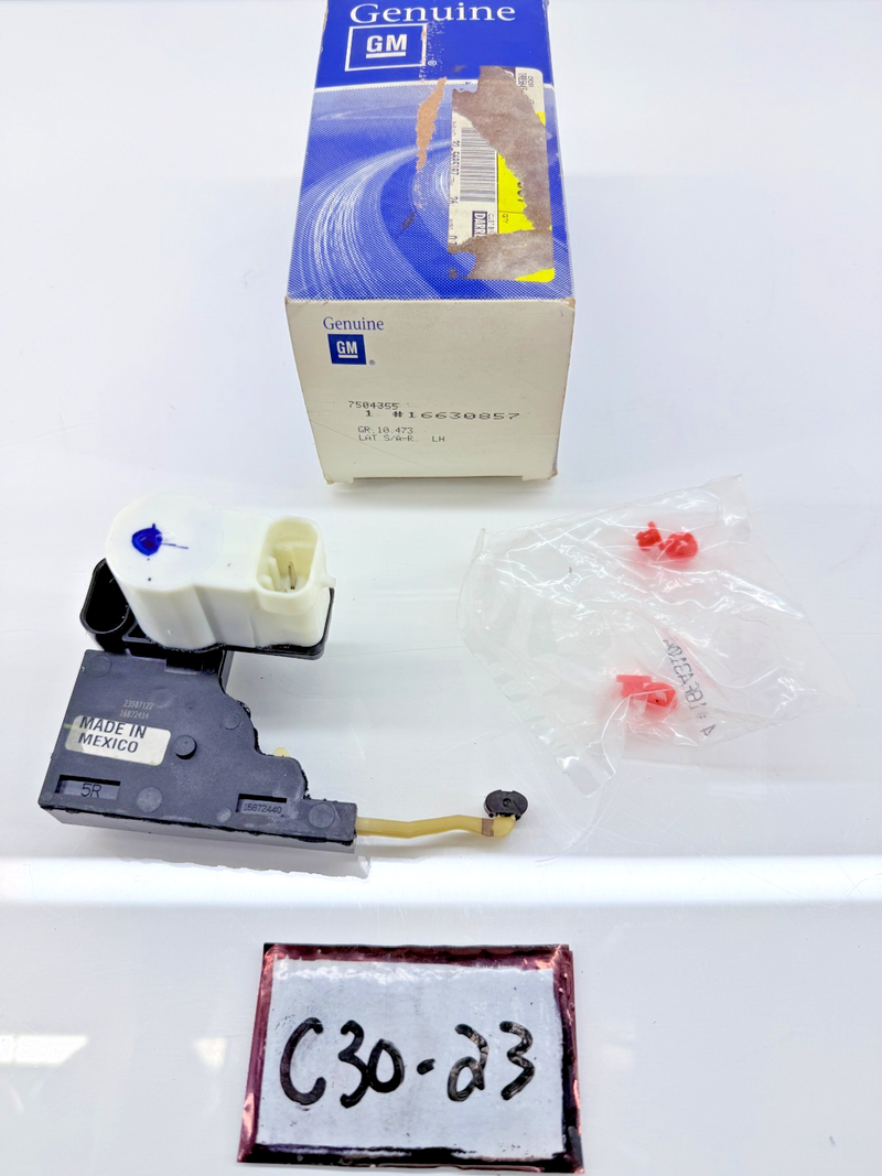 NEW OEM GM REAR DOOR LOCK ACTUATOR KIT 1991-2011 GM 25664287 C30-23