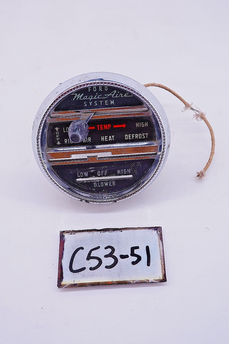 1955 Ford Fairlane Victoria Ford Magic Aire System Control Unit C53-51