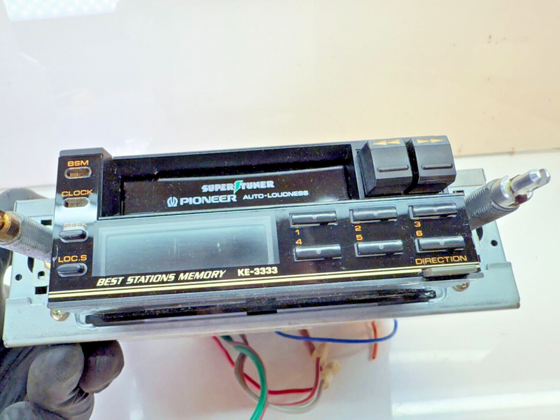 Excellent!!! PIONEER KE-3333 /2323 AM/FM Stereo Cassette Car Stereo System B58-4