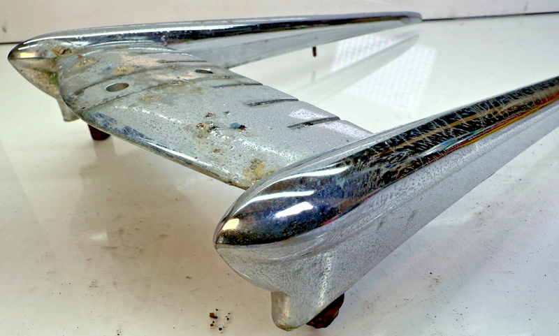 OEM 1950 - 1951 Oldsmobile Chrome Hood Ornament / Twin Airplane 50 51 B53-5