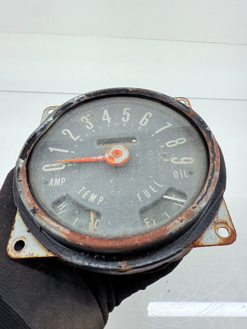 OEM 1950s 1960s Willys Jeep CJ5 CJ6 Speedometer Gauges Cluster CJ 90mph C36-2