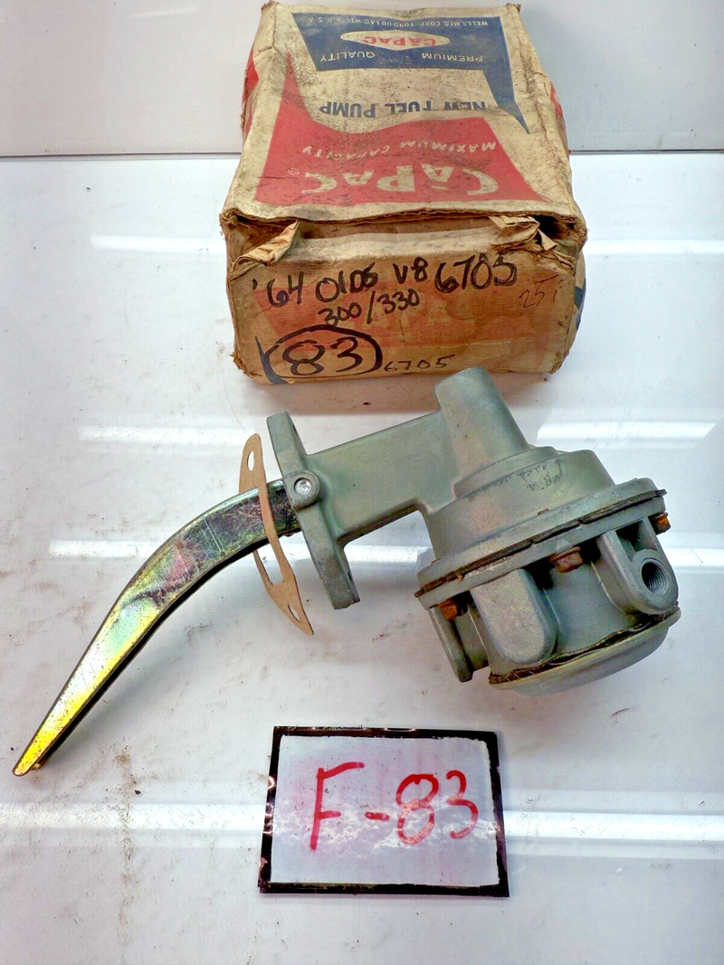 NORS Oldsmobile 88 98 F-85 w/ 330 Engine 1964 Mechanical Fuel Pump 6705 64 F-83
