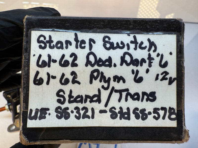 (1) NOS Starter Solenoid SS-578 SS-45 Dodge 56 57 58 59 60 61 62 63 64 C17-7