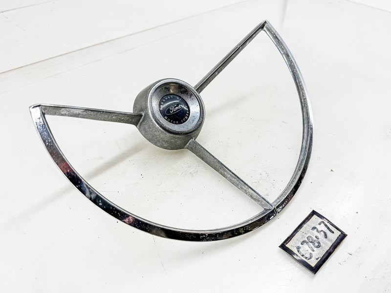 OEM 1964 FORD FAIRLANE STEERING WHEEL HORN RING C4OA-13A800 C78-37