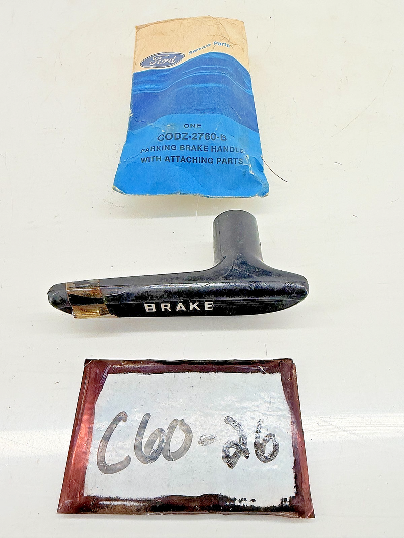 NOS 1960 FORD Parking Brake Release Handle C0DZ-2760-B C60-26