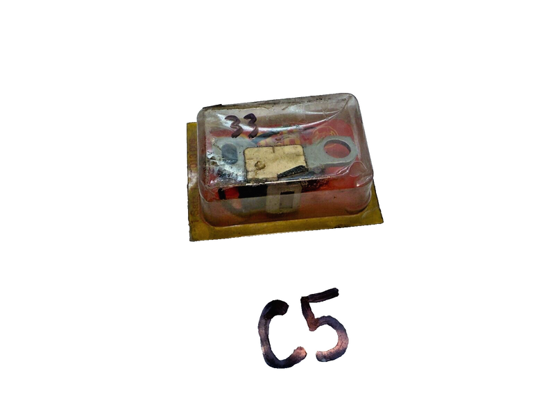 (1) NOS BMW NSU VOLVO VW OPEL SAAB GLAS 1237013006 SPARK PLUG PIN CONTACTS C5-33