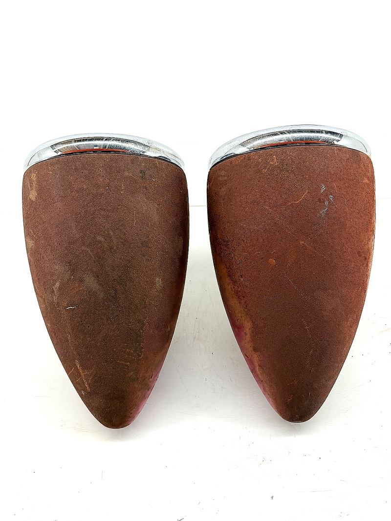 OEM 1938 - 1946 American LaFrance 500 600 Fire Truck Bullet Headlights Rat Rod