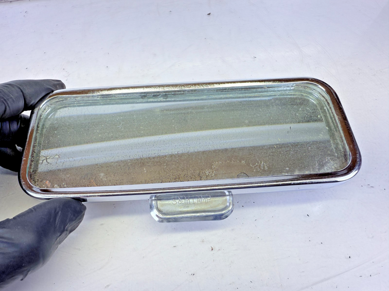 Vintage S&M LAMP GLARE PROOF  Rear View Mirror 1950's Chevrolet B12-23