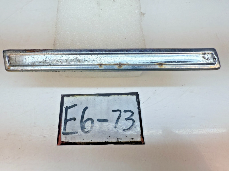 OEM 1960 Chevrolet Impala #3 Left Front Fender Chrome Molding Trim Louver E6-74