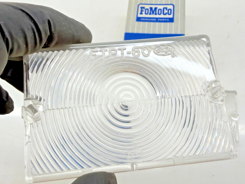 NOS 1960 FORD FALCON RANCHERO PAIR PARKING LIGHT LENSES C0DF-13208-A C57-77