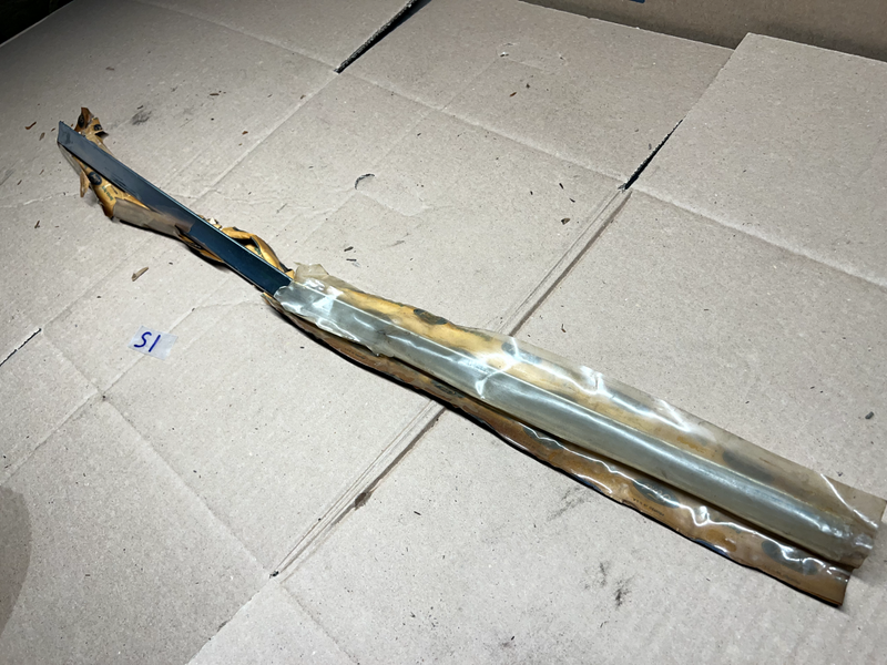 NOS OEM 1961-1963 Ford THUNDERBIRD Hood Trim Moulding 61 62 63 C1SZ-16959-A S1-4