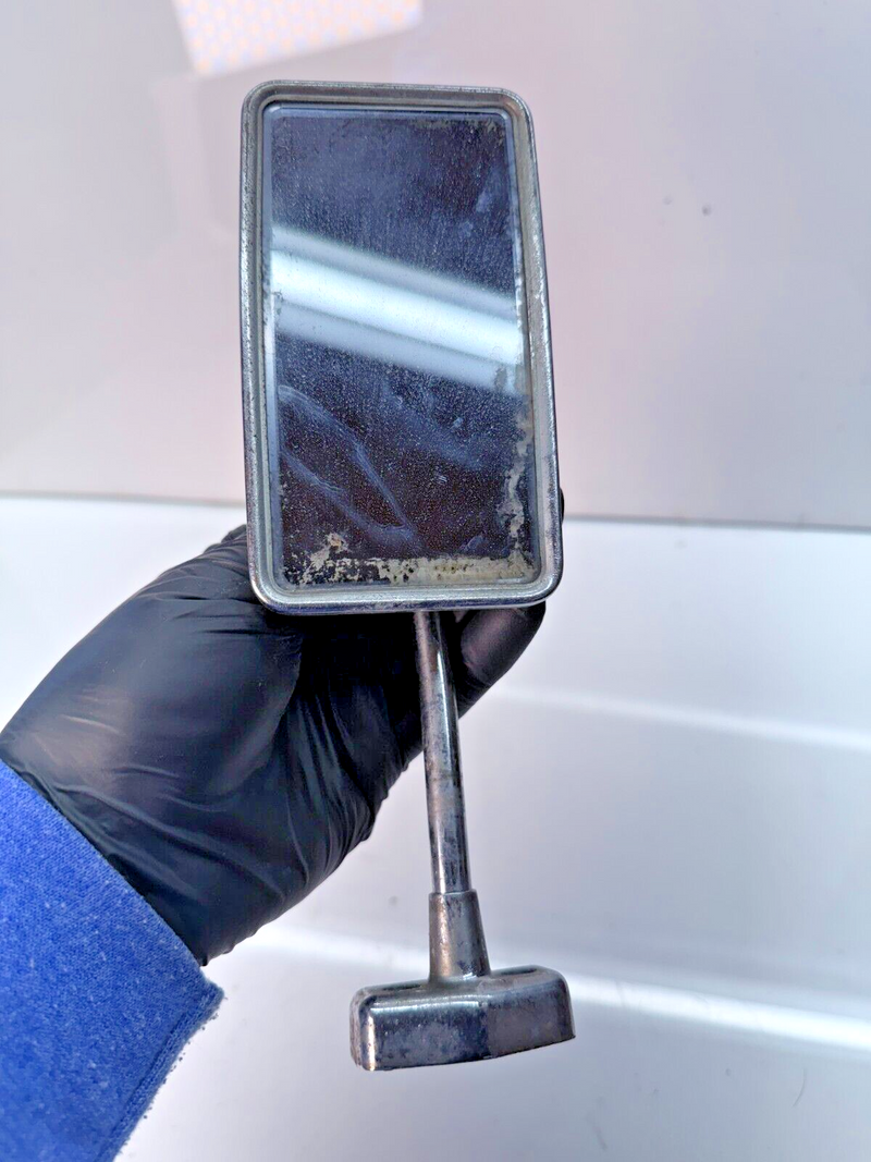 Vintage 1939 - 1950 Chevy GM Mopar Outside Accessory Mirror B53-43