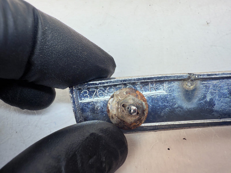 OEM 1960 Chevrolet Impala #8 Right Fender Chrome Molding Trim Louver E6-95