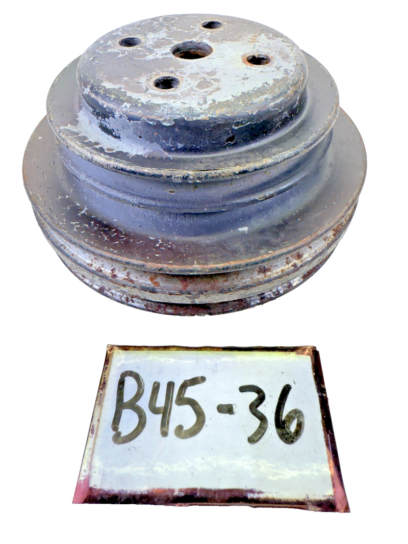 1982 - 1985 CHEVY CAMARO Z28 FIREBIRD 3 GROOVE WATER PUMP PULLEY 14037740 B45-36