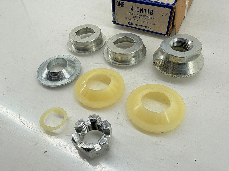 (1) NOS VINTAGE CHAMP Idler Arm Bushing Repair Kit 4-Piece 4-CN11B C64-89