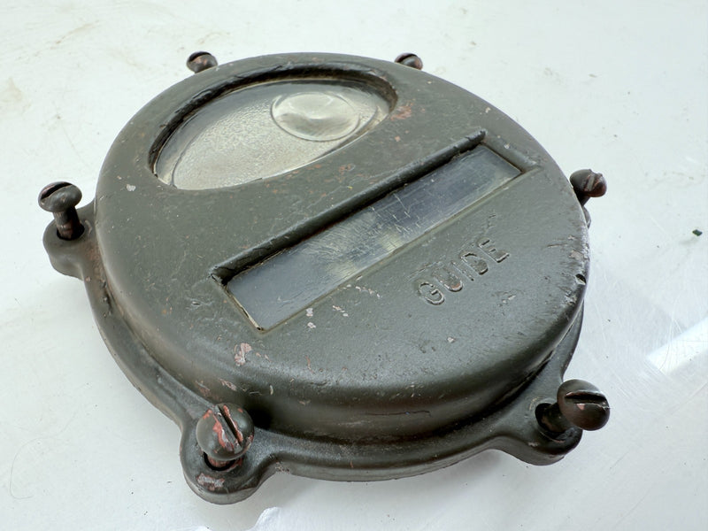 OEM 1950s Kaiser Willy M38 MC Jeep Rear Stop Light Turn Signal Lens Cover C40-14