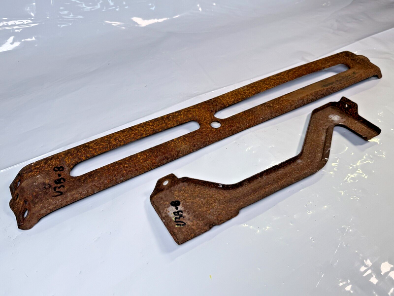 OEM 1978-81 CAMARO HOOD LATCH SUPPORT BRACKET & Bumper Brace 78 79 80 81 U3B-8