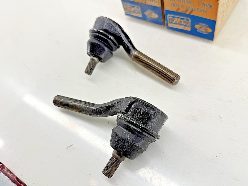 (4) NOS 1961 - 1966 FORD Falcon Comet Set Tie Rod Ends C3DZ 3A130L 3A130K C61-36