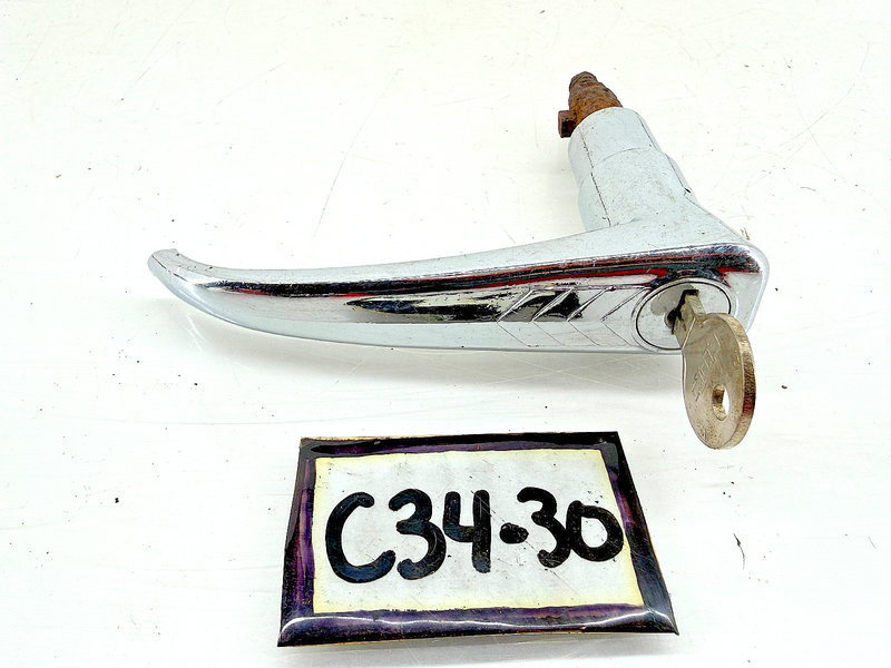 1939 1940 1941 BUICK PONTIAC OLDS REAR TRUNK LID LOCKING HANDLE ROD RAT C34-30