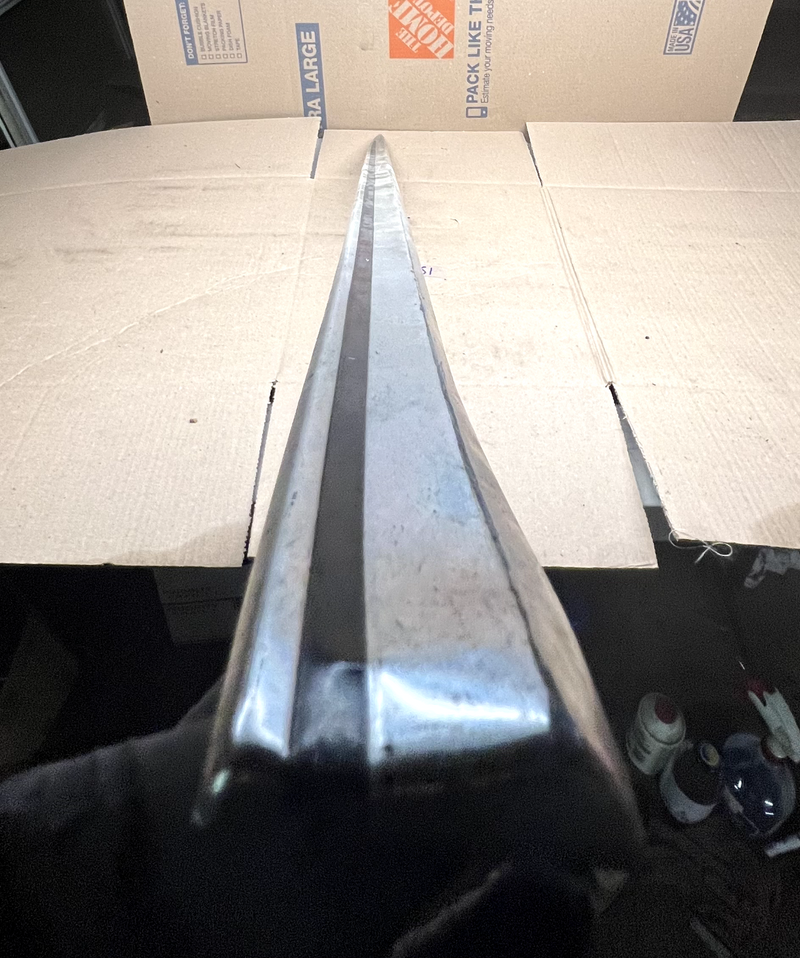 OEM 1963 FORD GALAXIE 500 & XL 2 DOOR LOWER DOOR MOLDING LEFT SIDE TRIM S1-22