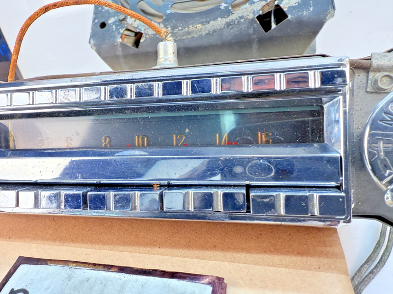 1955 1956 PACKARD CLIPPER CARIBBEAN 400 AM RADIO DELCO WONDERBAR B74-1