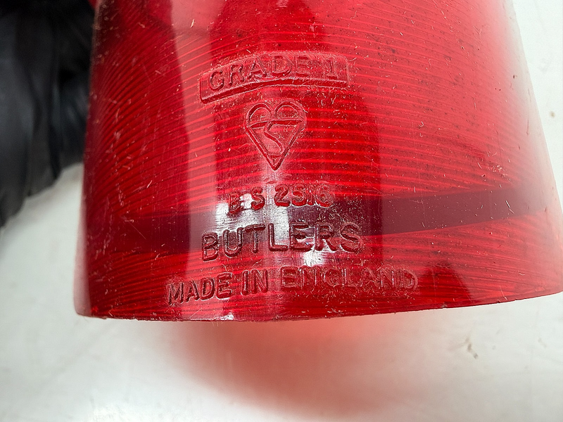 OEM 1957 FORD ANGLIA TAIL LIGHT LENS C56-38