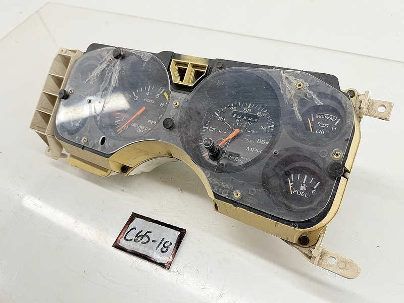 OEM 1979 - 1986 Ford Mustang Instrument Cluster Dash Panel D9ZF-10894-AA C65-18