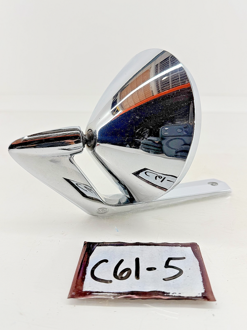 NOS 1960 - 1966 Ford Fairlane Falcon Galaxie Mustang Side Rear View Mirror C61-5