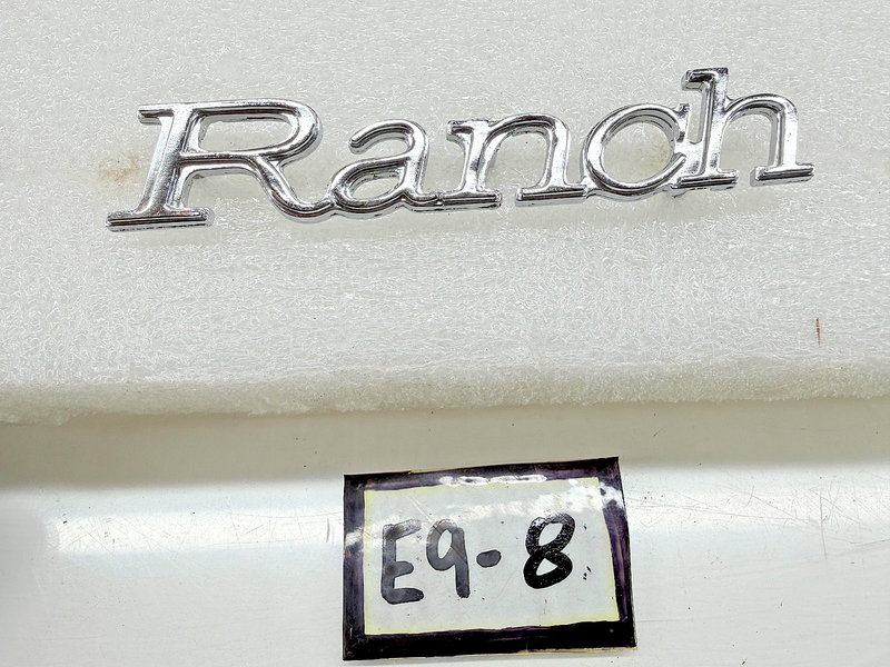 NOS 1973 - 1976 Ford Galaxie Station Ranch Wagon Emblem D3AZ-7125622-D E9-8