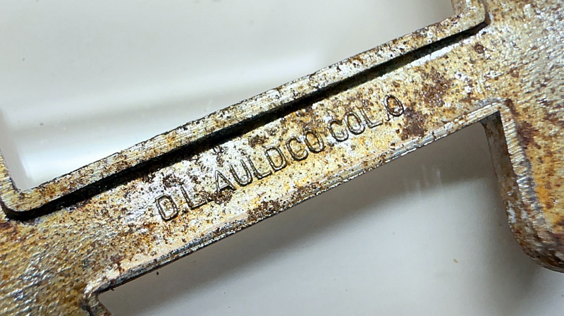 VINTAGE Original 1941 1942 PACKARD SPECIAL SCRIPT EMBLEM Badge E8-59