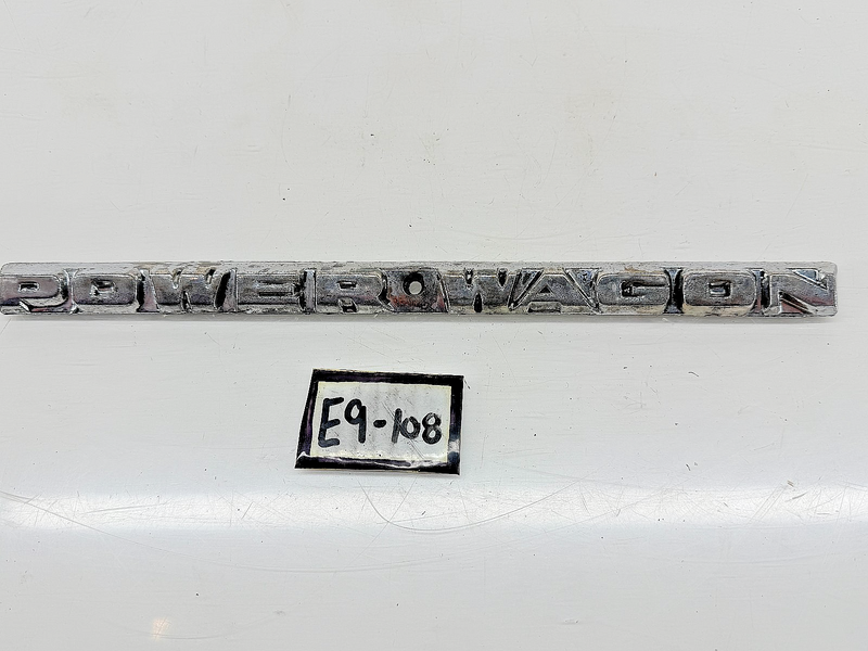 OEM 1972 - 1976 Dodge Power Wagon Hood Emblem 3495698 E9-108