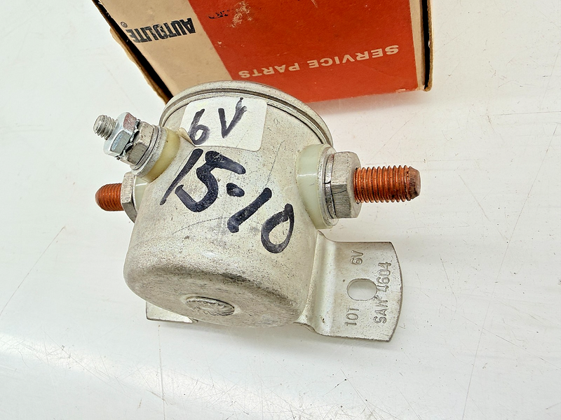 NOS 1951 - 1955 Ford Lincoln Mercury Hudson Autolite Starter Solenoid  C75-6