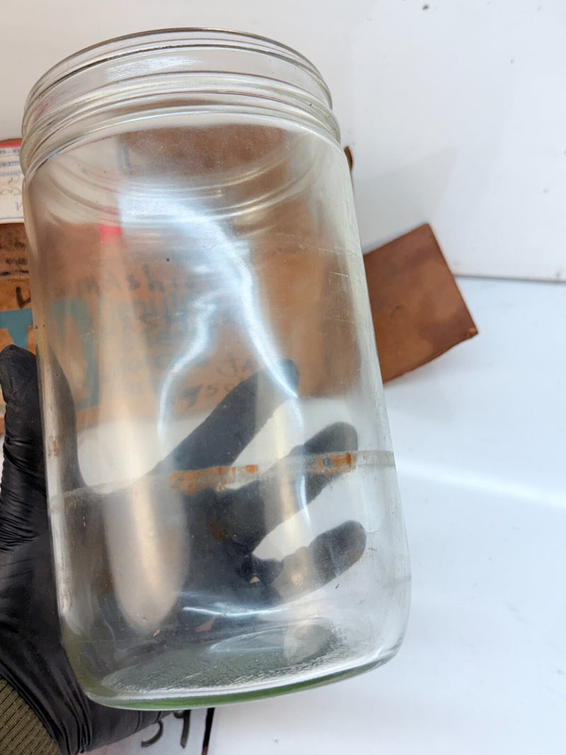 NOS 1950'S GM ACCESS. WINDSHIELD WASHER JAR RESERVOIR Chevy BUICK PONTIAC B62-39