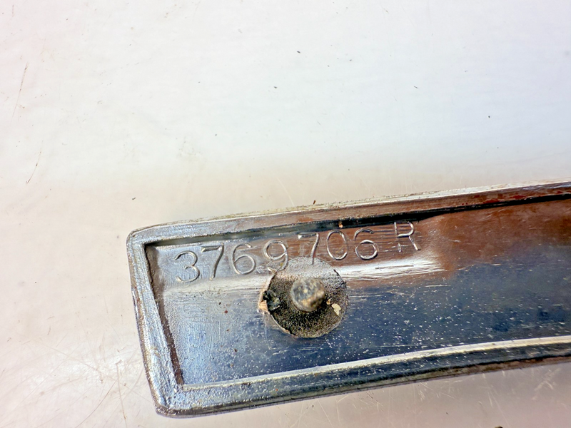 OEM 1960 Chevrolet Impala #6 Right Front Fender Chrome Molding Trim Louver E6-89