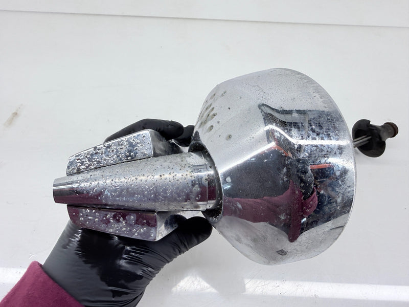 RARE 1950s 1960s ROCKET STYLE SIDEVIEW MIRROR RAT ROD HOT ROD CUSTOM CAR C46-9