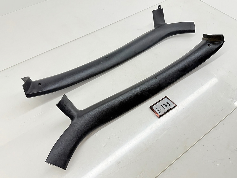 1987 - 1993 Ford Mustang Black Pillar Trim Windshield Headliner Factory GT S-183