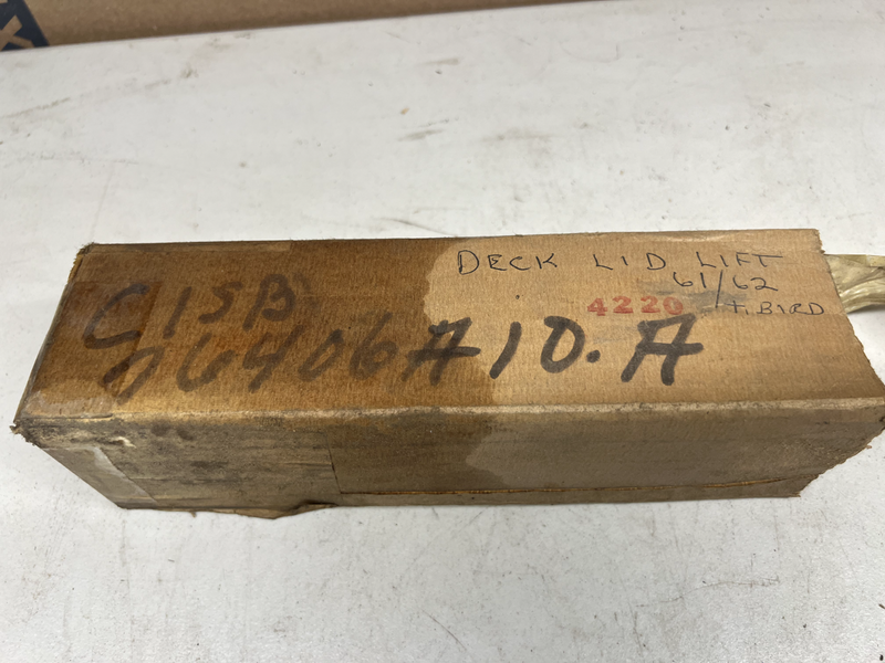 NOS Ford 1961- 62 Thunderbird Convertible Deck Trunk Lid Lift Cylinder  U1C-B7-8