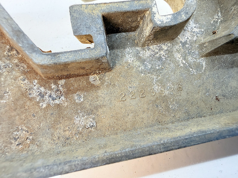 OEM 1947 - 1953 GMC Truck Hood Side Emblem 2223966 E8-31
