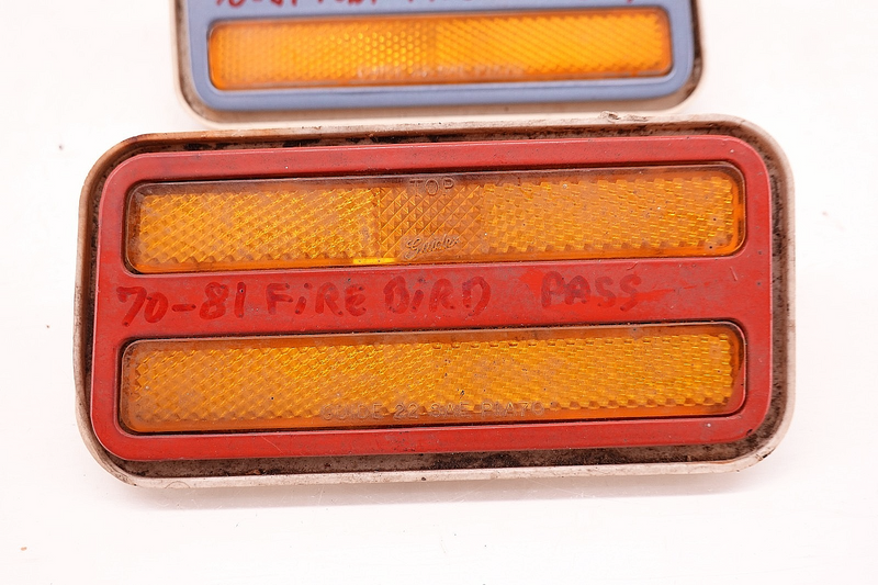 OEM 1970 - 1981 Pontiac Firebird Front Side Marker Parking Light Lamps P1A70 C53
