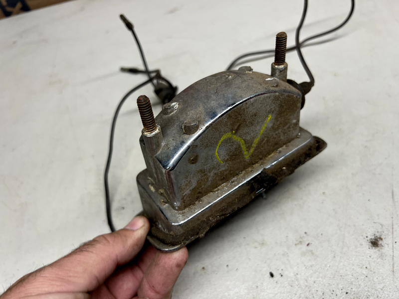 FORD THUNDERBIRD REAR BUMPER BACKUP LIGHT HOUSINGS 1961-1963 OEM U1C-B9-2