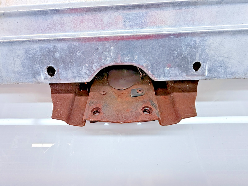 1964 Chevy Impala Belair Biscayne Front License Plate Panel Filler & Bracket U5B